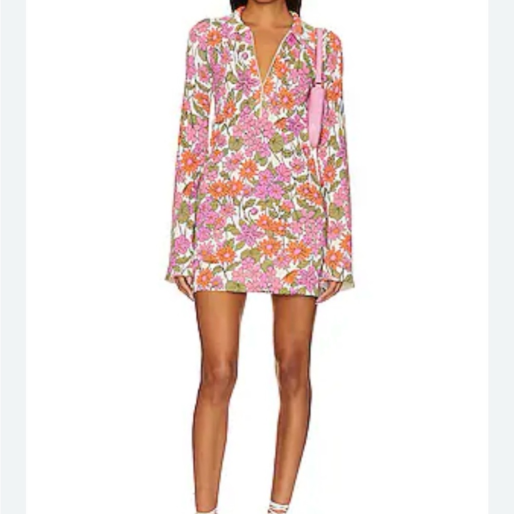 Show me your MUMU Charlie collar dress